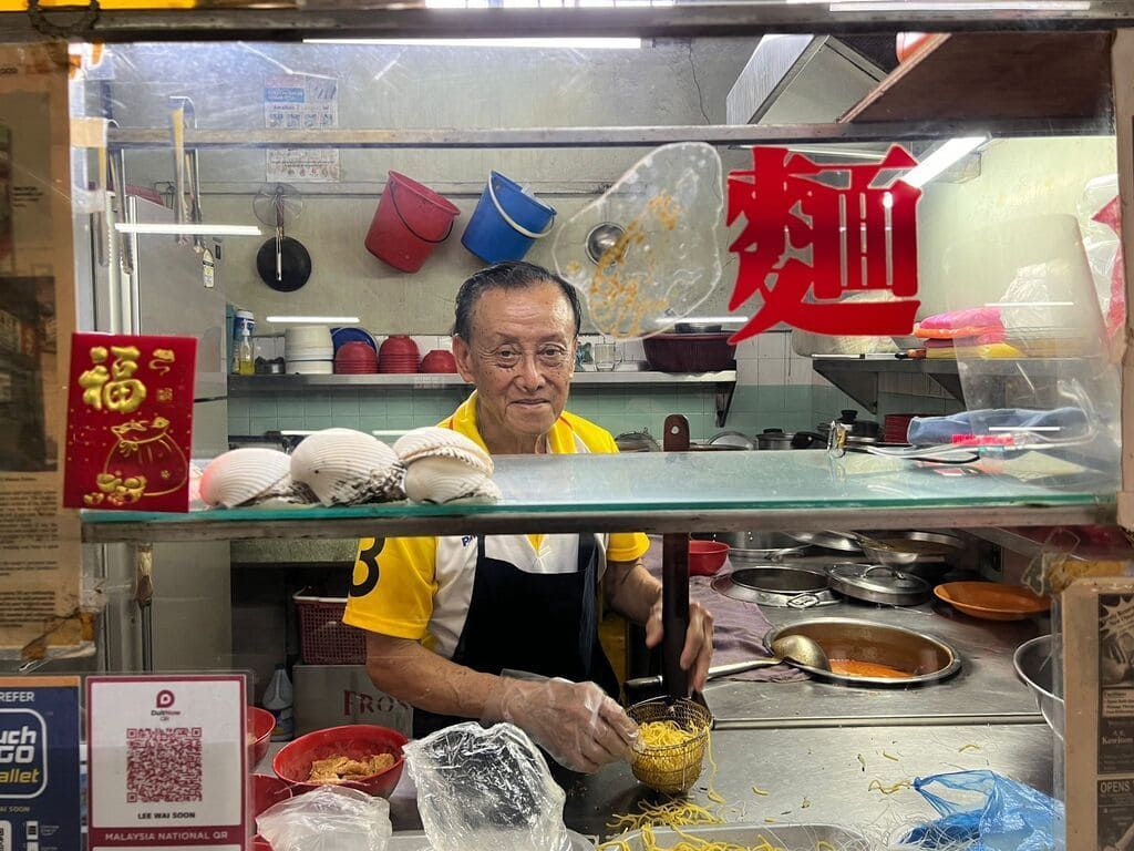 Laksa from Ali Muthu and Ah Hock in KL