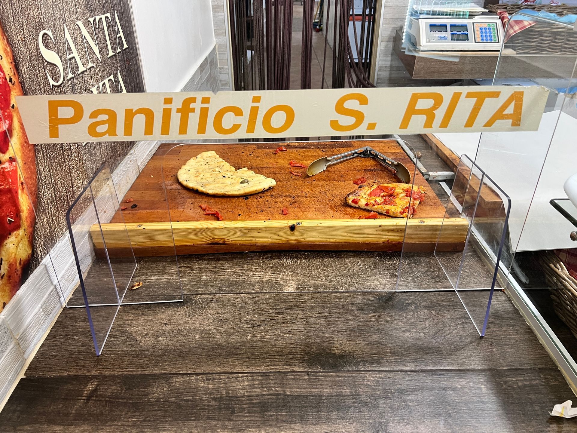 Focaccia in Bari, Italy