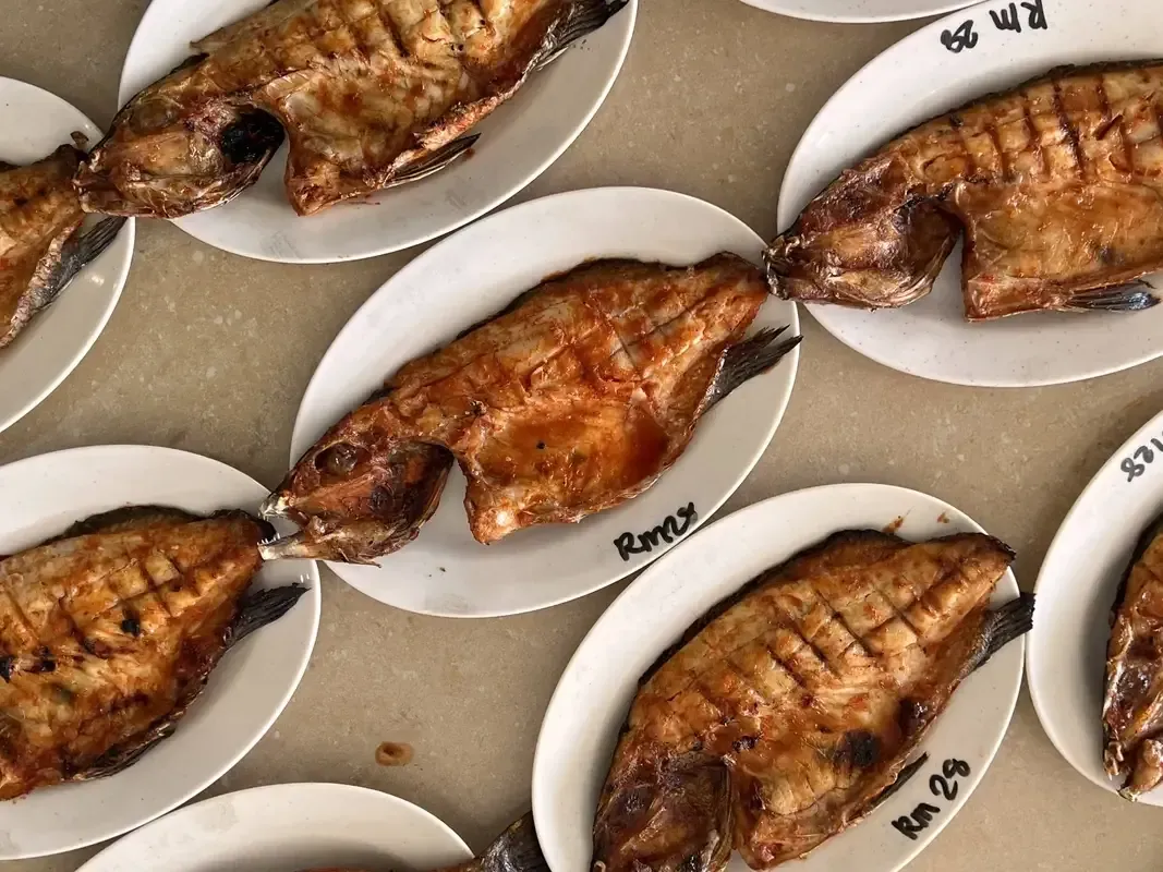Fried Fish from Kak Yan Restaurant on Langkawi