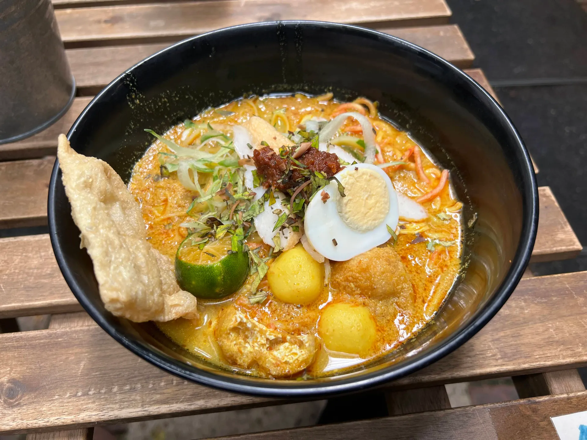 Limapulo Baba Can Cook nyonya laksa.