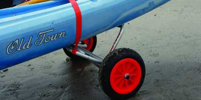 Blue folding cart