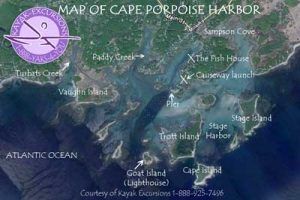 Cape Porpoise Harbor map