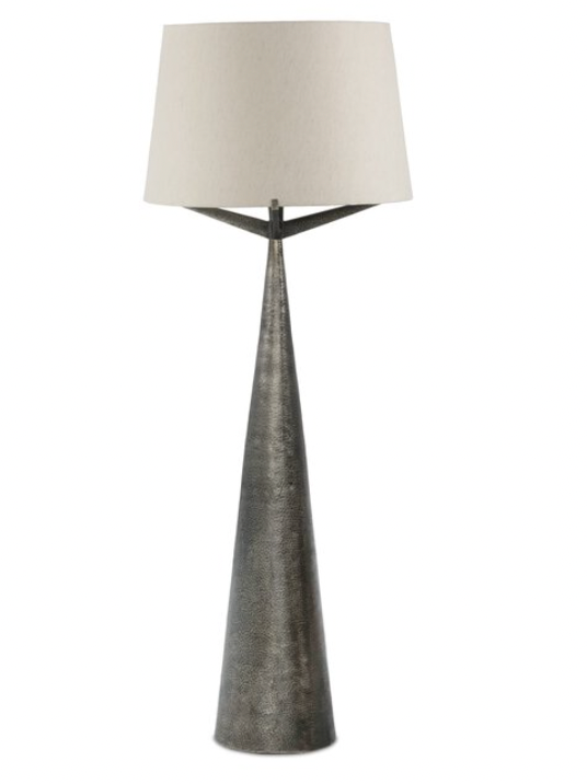 Four Hands floor and table lamps at Perrino Home Furnishings.