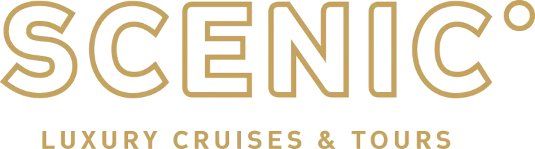 Gold-colored logo of