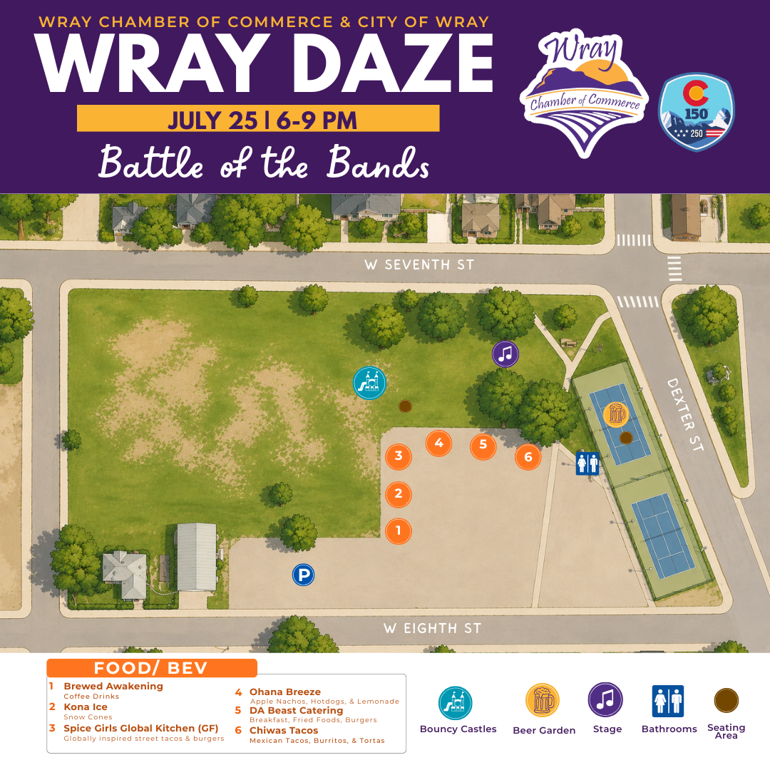 Battle of the bands event map
