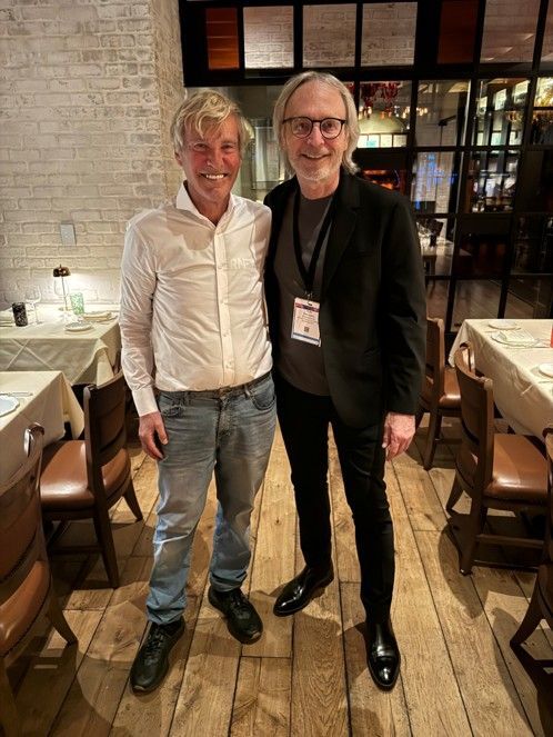 Tom Lawry with Leigh Steinberg