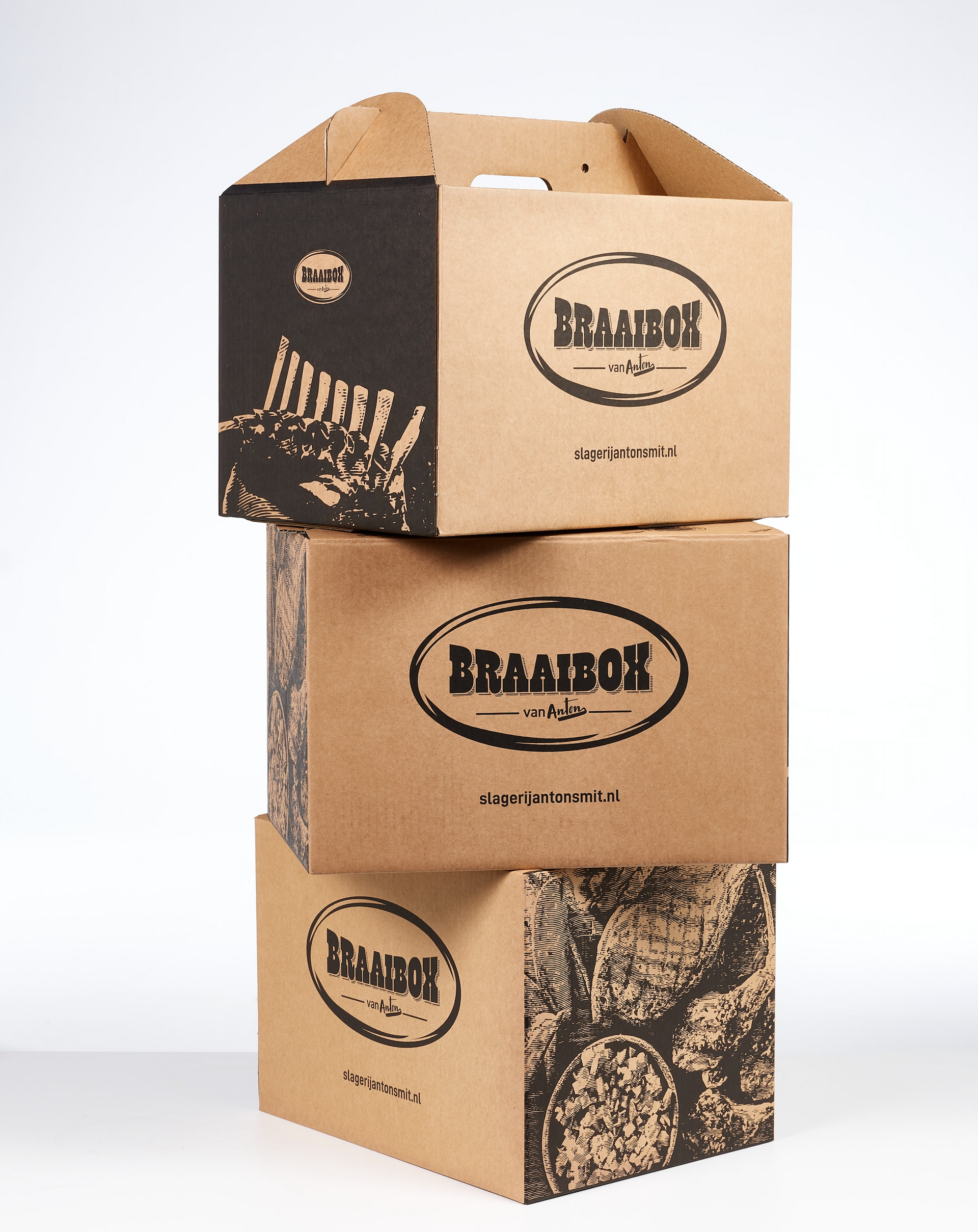 Verpakking ontwikkeling Braaibox