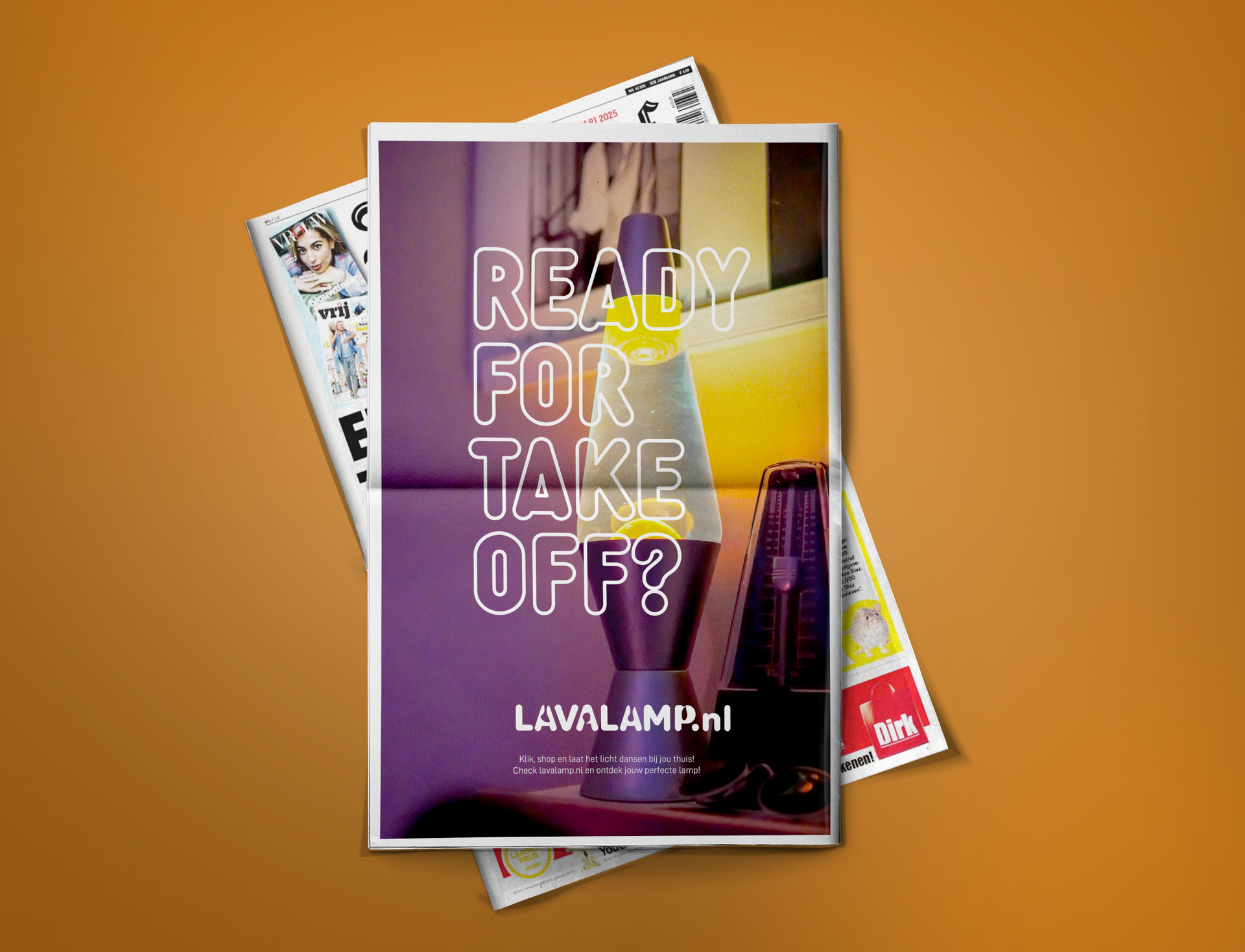 Branding advertentie Lavalamp.nl