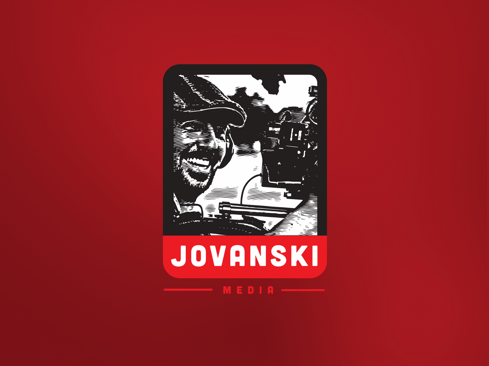 Branding beeldmerkdesign Jovanski media