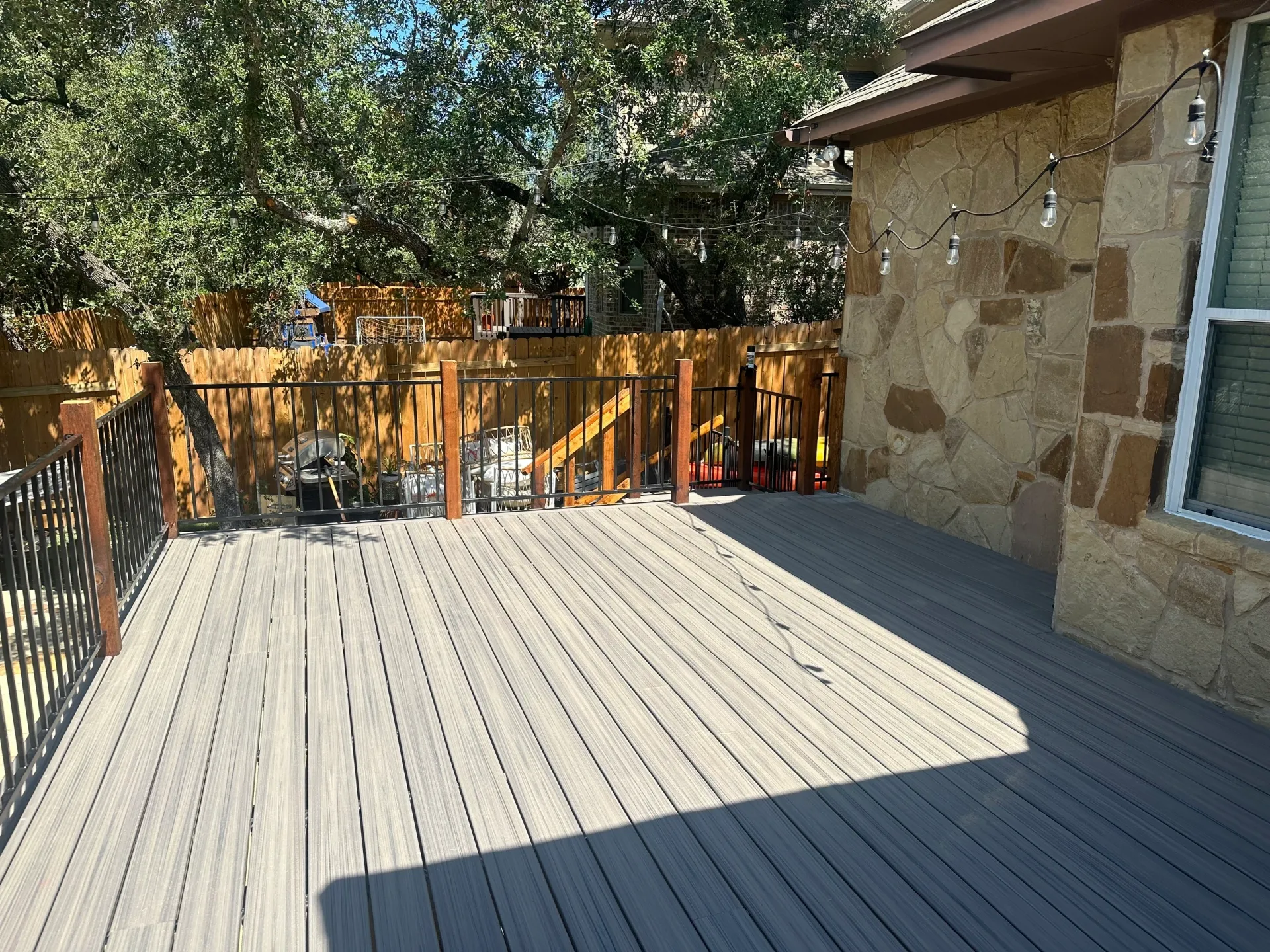 Hill Country Multi-Level Deck