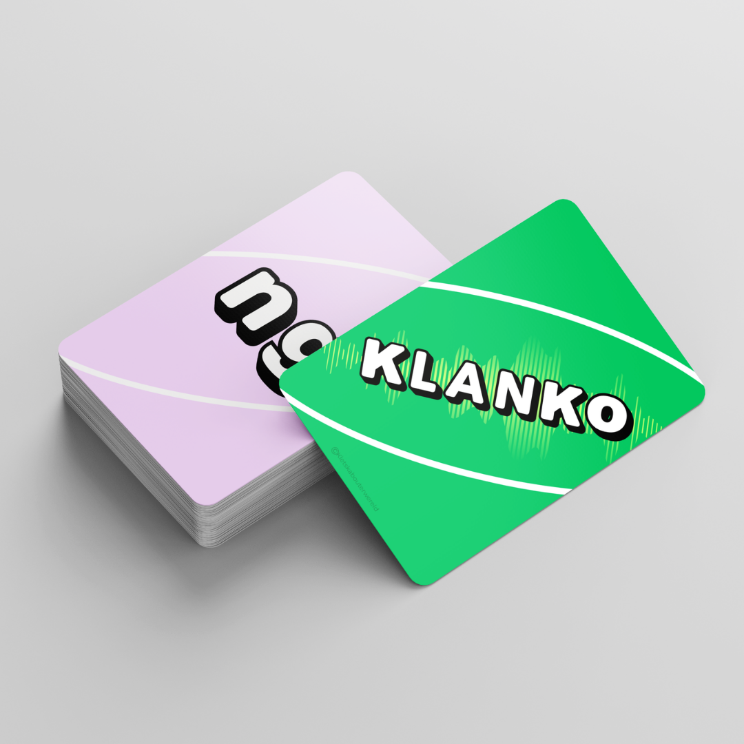 Klanko Neus- en Vloeiklanken Kaartspel
