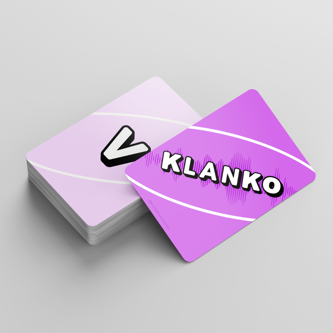 Klanko Wrijfklanken Kaartspel