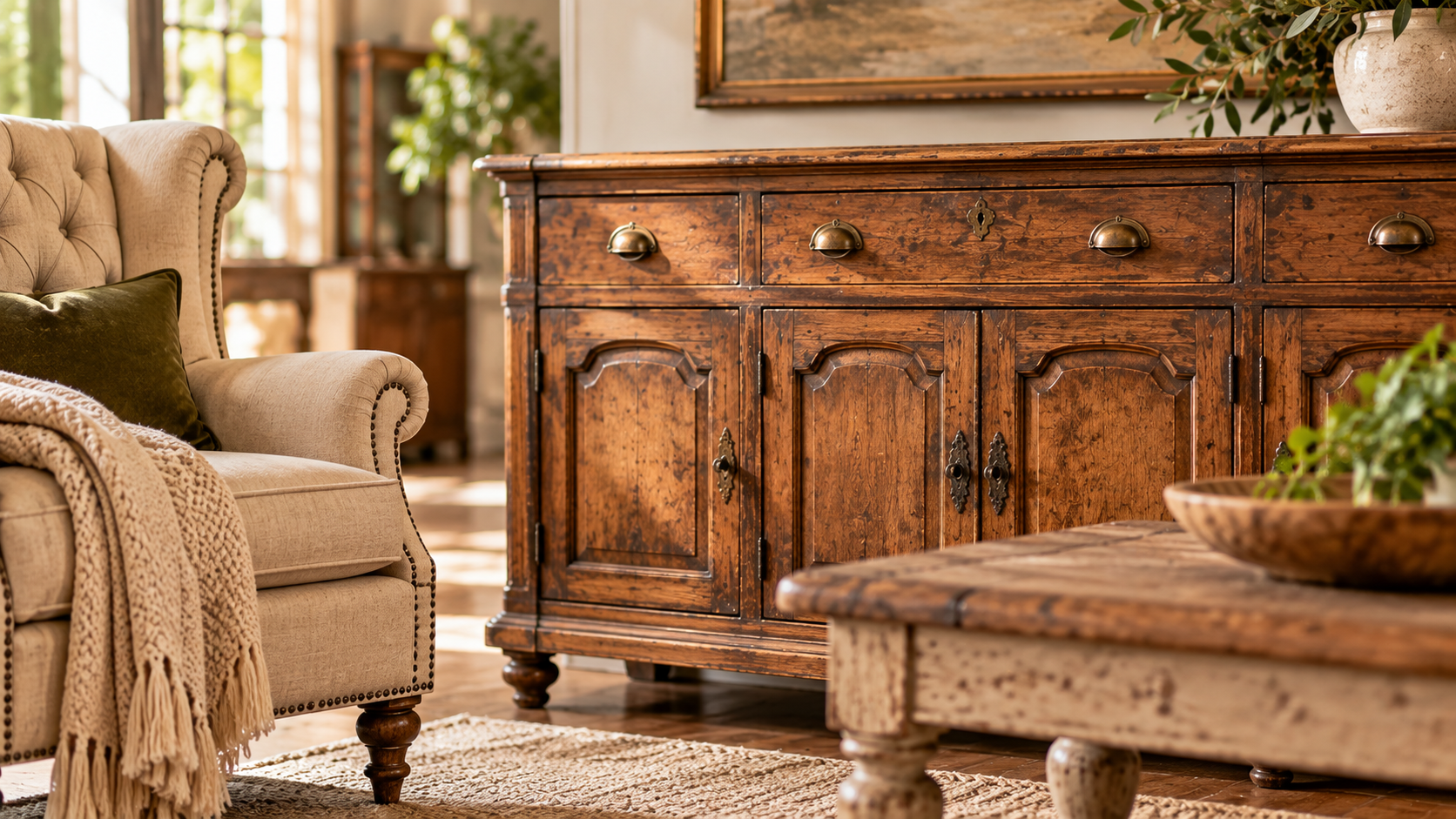 Antique, vintage, and quality pre-owned furniture with plenty of life—and story—left in it, ready to find its next home.
