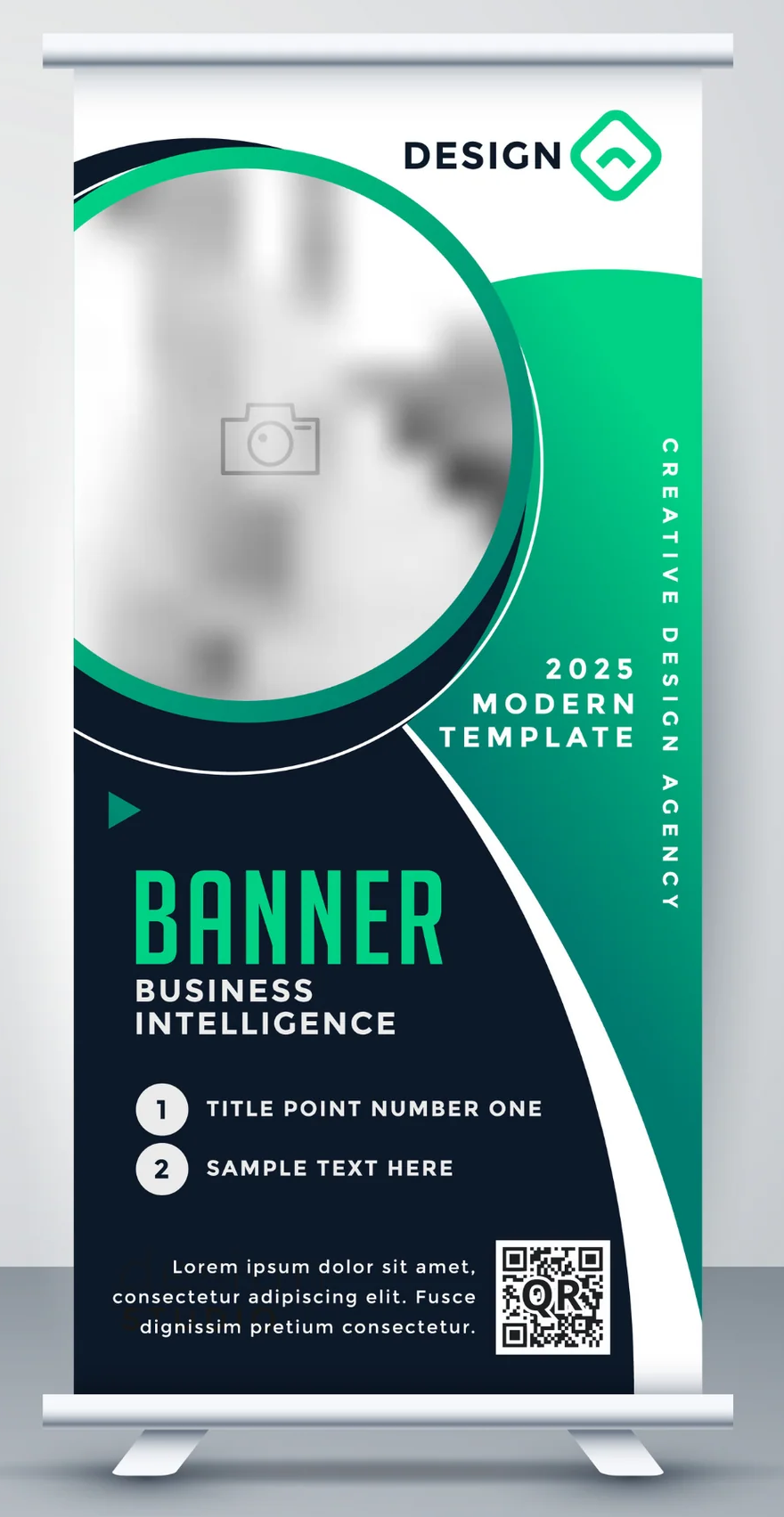 Green Pull Up Banner — Steejo Press in The Gap, QLD