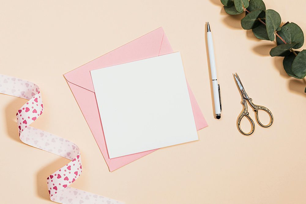A Pink Envelope, A White Card, A Pen — Steejo Press in The Gap, QLD
