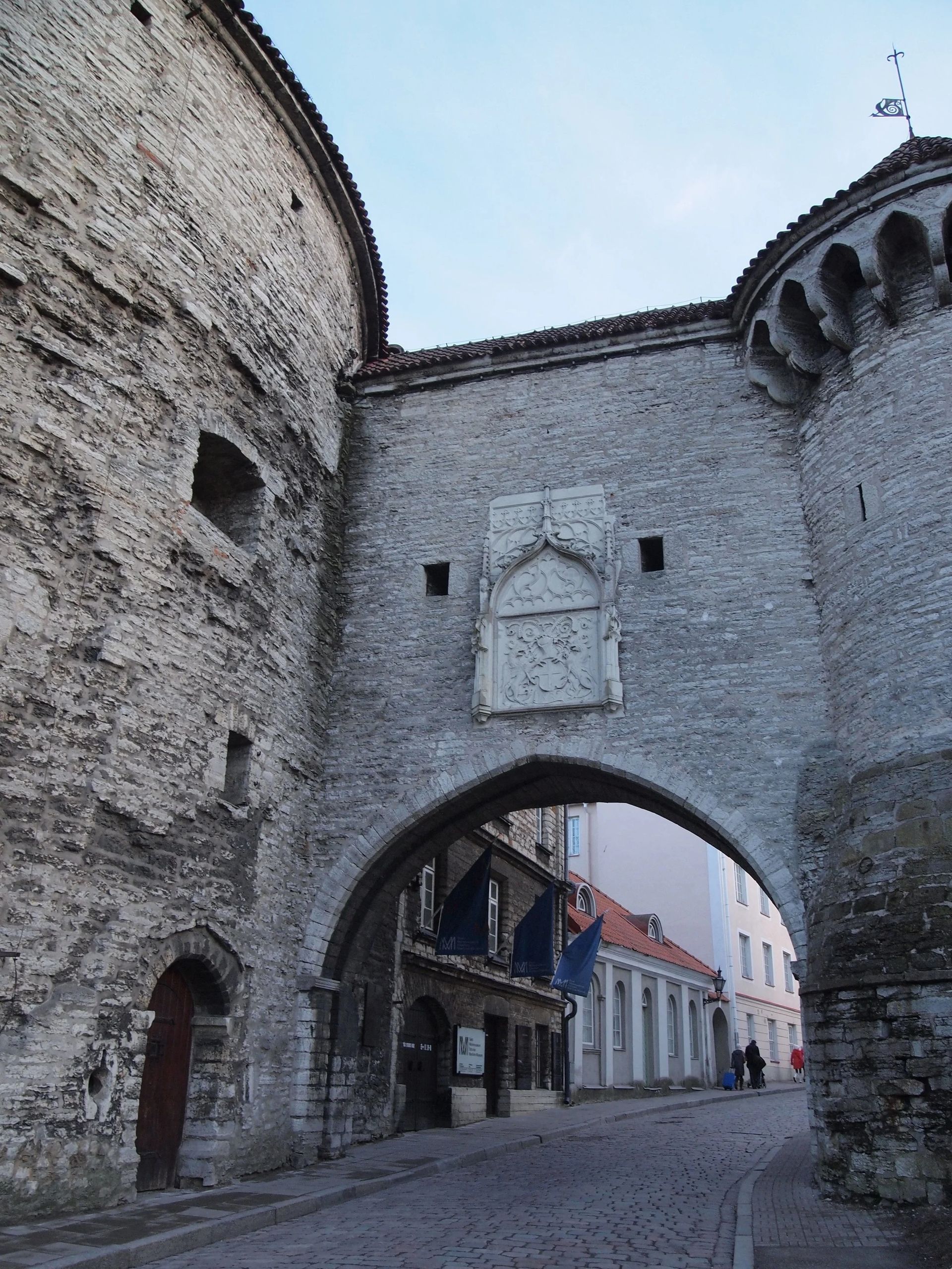 Old Tallinn cobblestone street