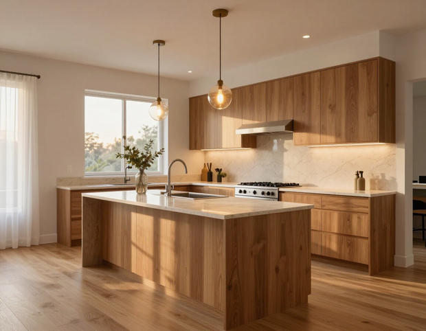 Modern kitchen remodeling project by JW Cepp