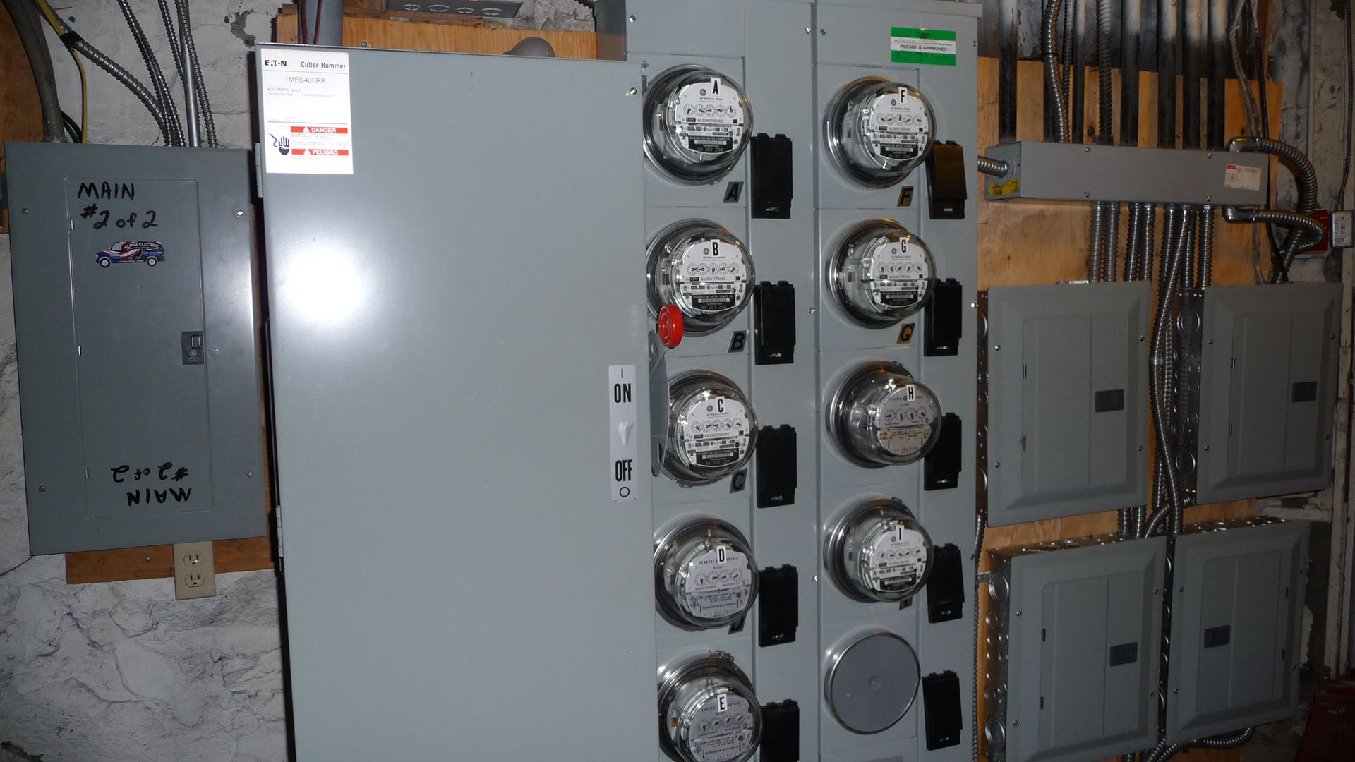 Home electric panel and meters — Spokane, WA — Alpha Electric