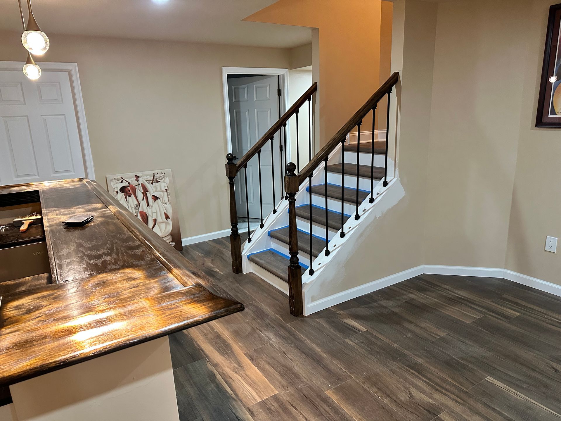 Stair and finish details from the NexGen project gallery
