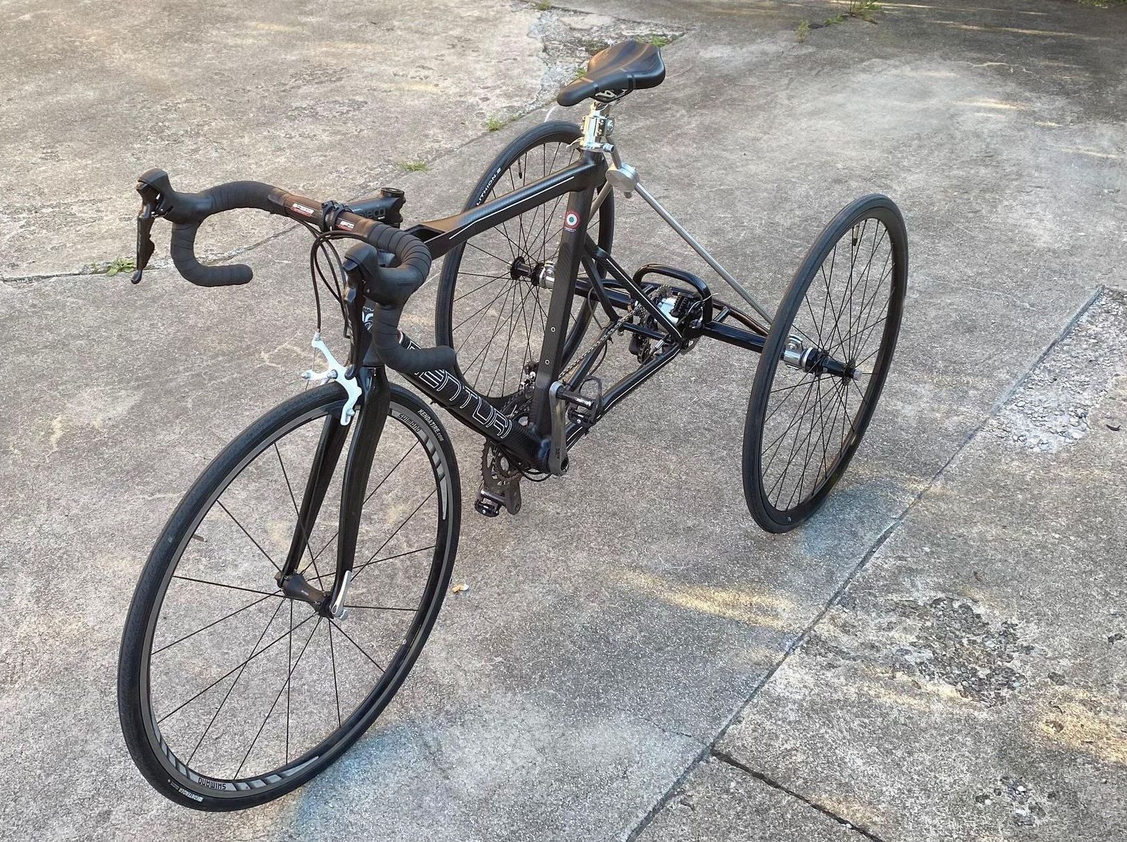 Triciclo da corsa