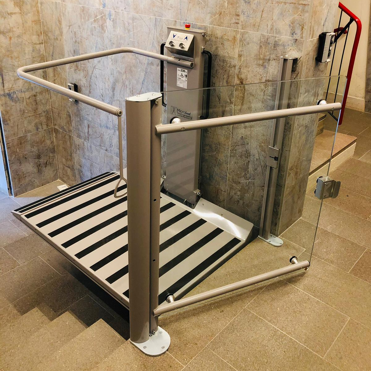 MicroLevel, el mini ascensor sin foso, ideal para salvar pequeños desniveles