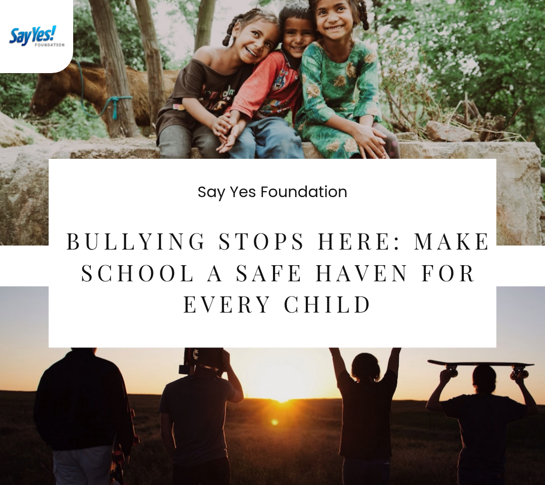 Say Yes Foundation poster: