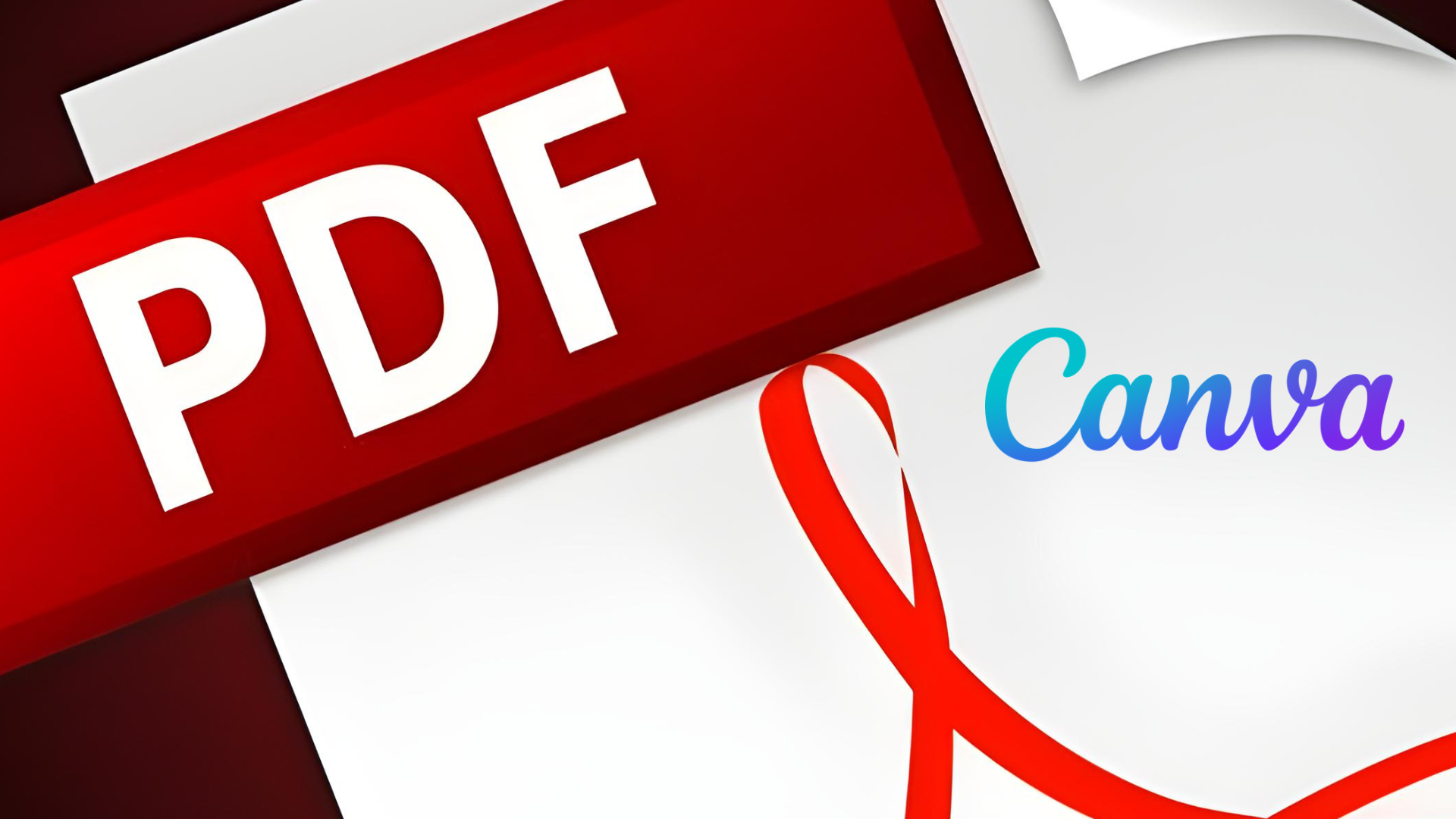 documento con un banner rosso con la scritta 