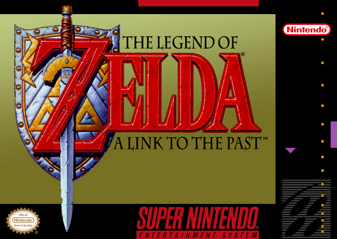 A super nintendo game called the legend of zelda a link to the past