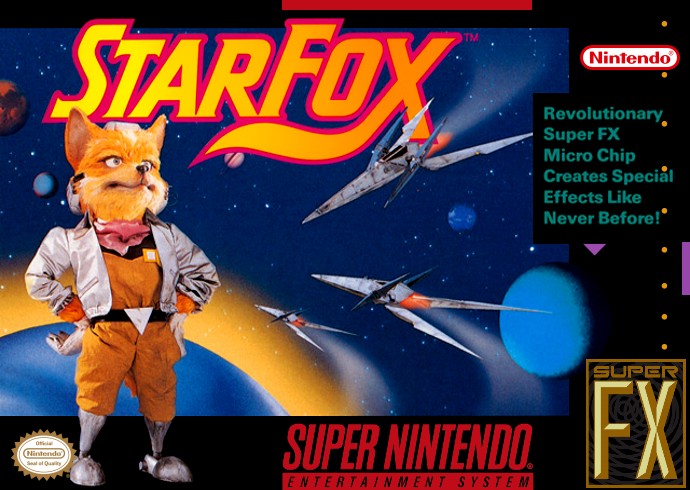 A super nintendo game called star fox