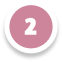 Pink circular badge with the number 2 in white.