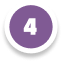 Purple circle with white number 4 inside