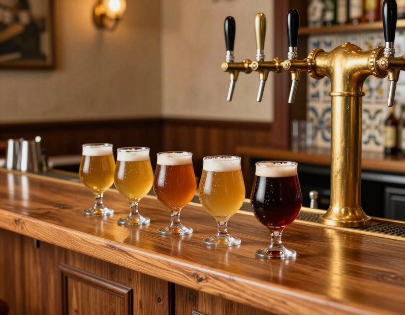 Birre artigianali e alla spina