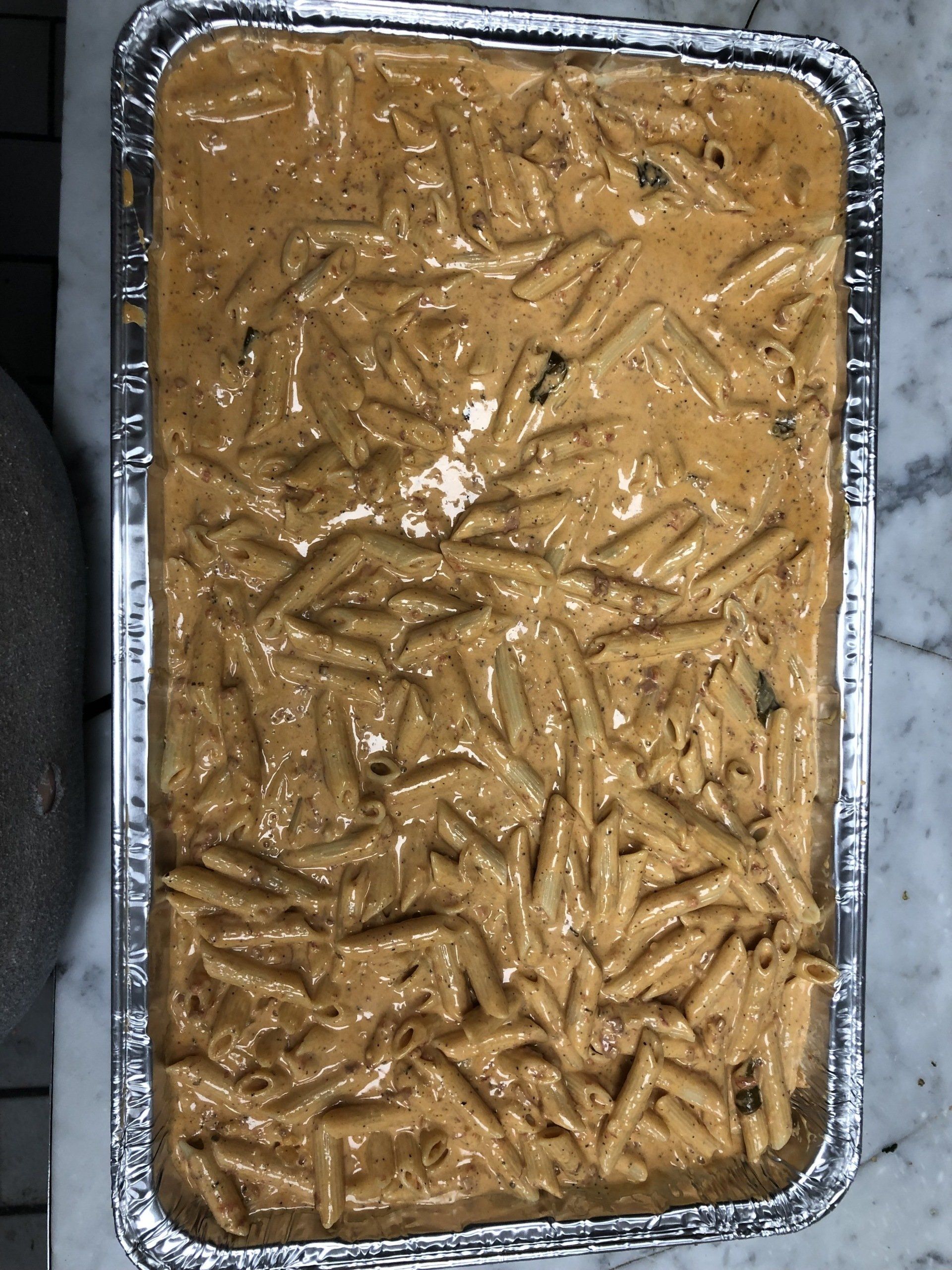  pasta and sauce