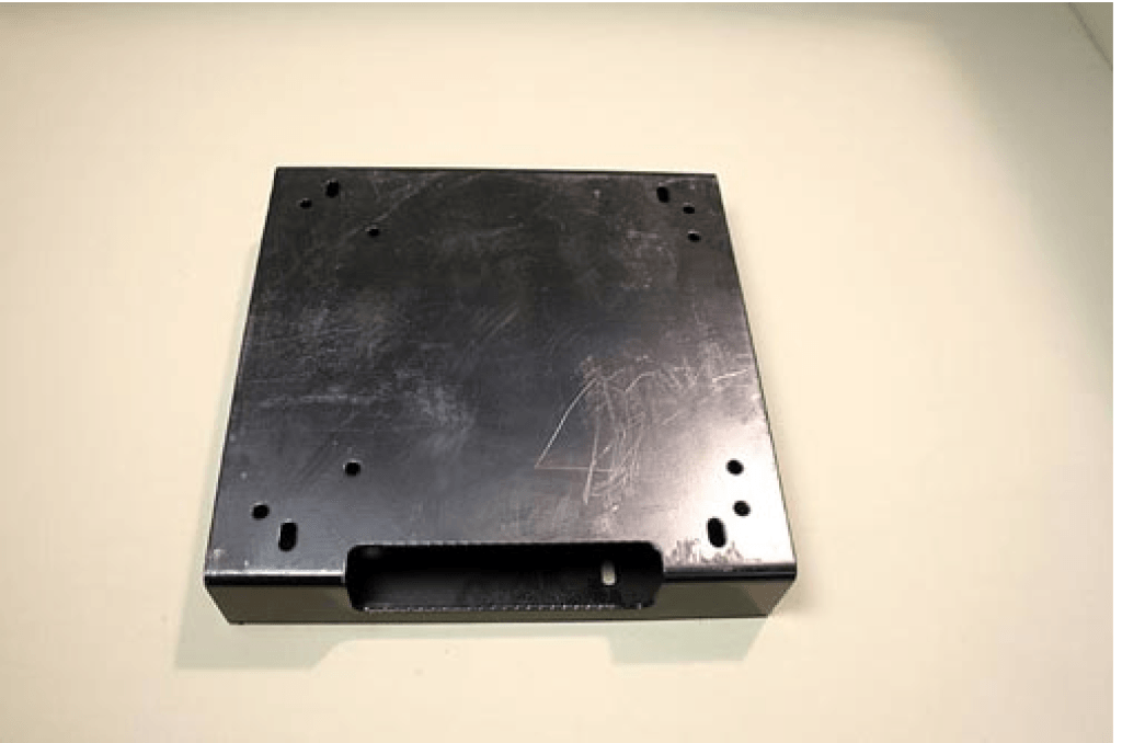 A Black Metal Box on Table - Thomastown, VIC - KAB Performance Seating 