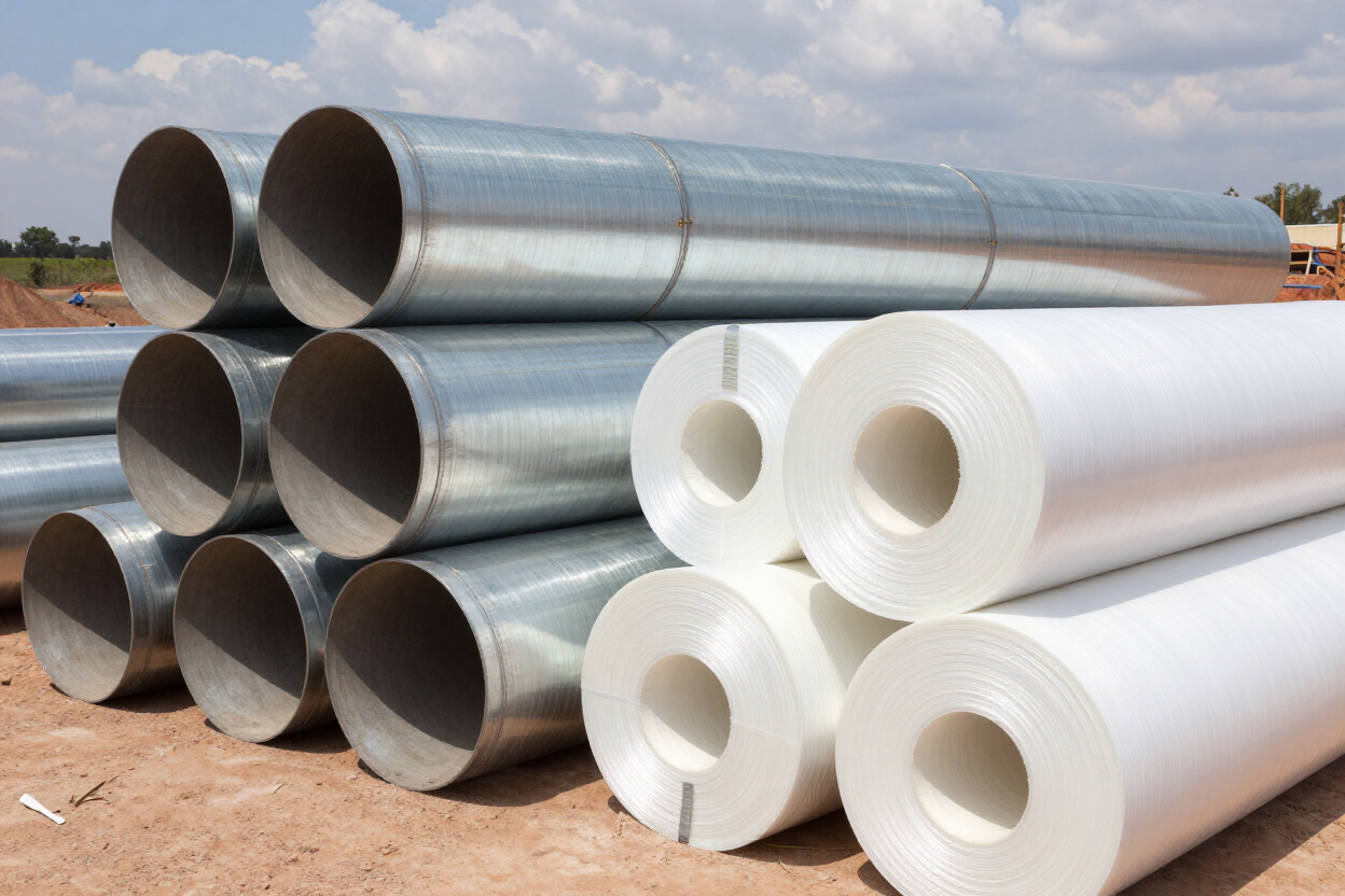 Material para infraestructura hidráulica