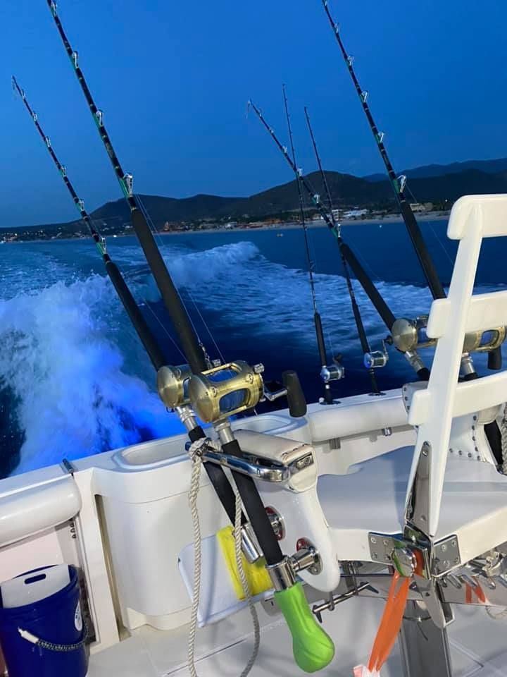 view from the back of the boat