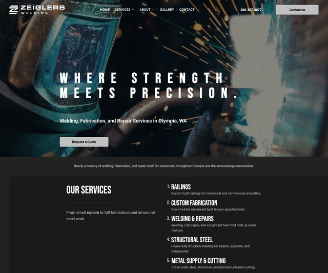 Website redesign for Pacific Water Treatment created by Sound Marketing Pros