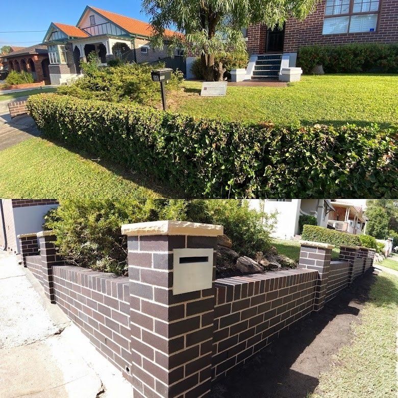 Custom Bricks Fence - Enfield, NSW - COB Bricklaying Custom Bricks Fence - Enfield, NSW - COB Bricklaying