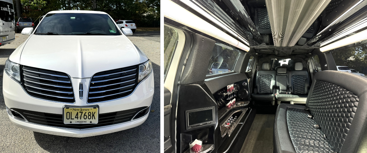 Lincoln Stretch Limo, White — Westville, NJ — Zark Limo