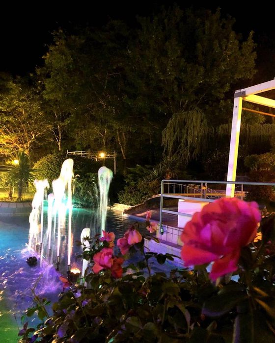 fontana in giardino