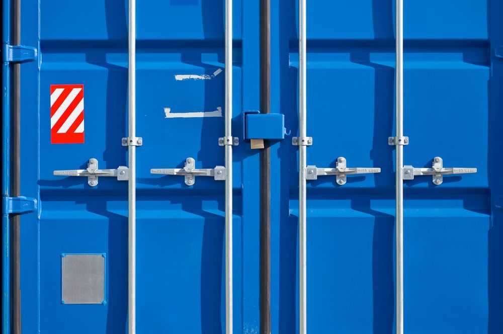 Secured Metal Container