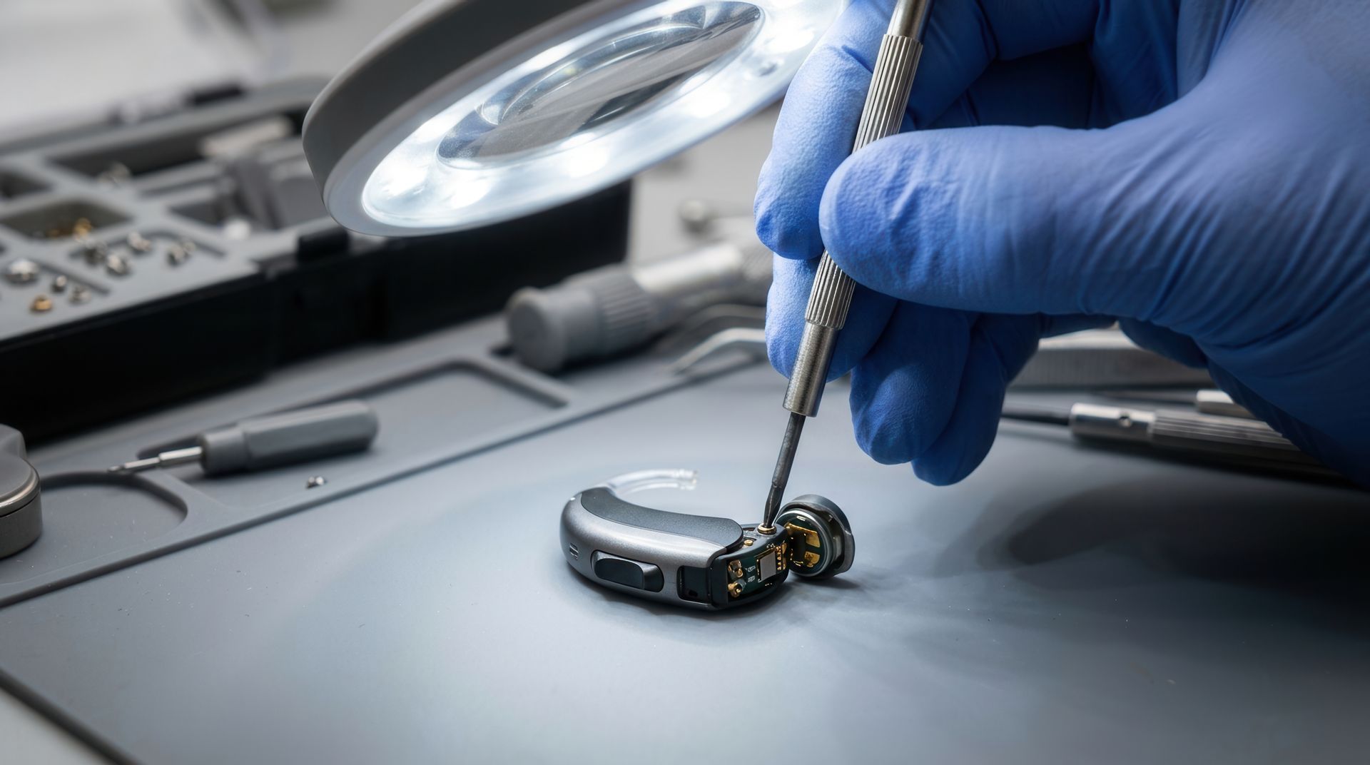 Precision Hearing Aid Repair: Unveiling Intricate Procedures with Expert Skill