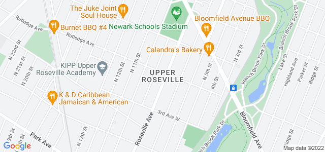 Map of business location