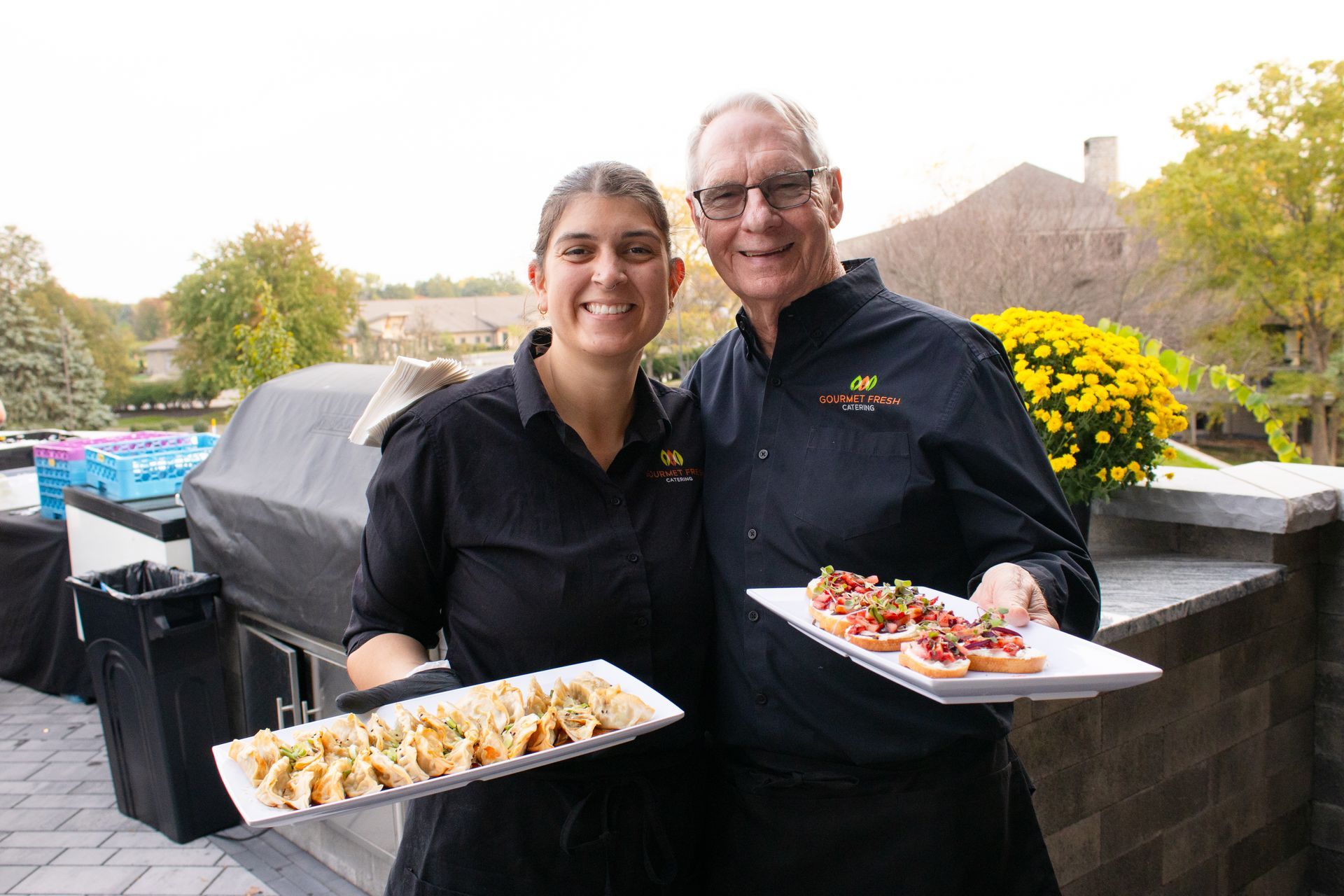 Delicious food at the Columbus Ohio Gala