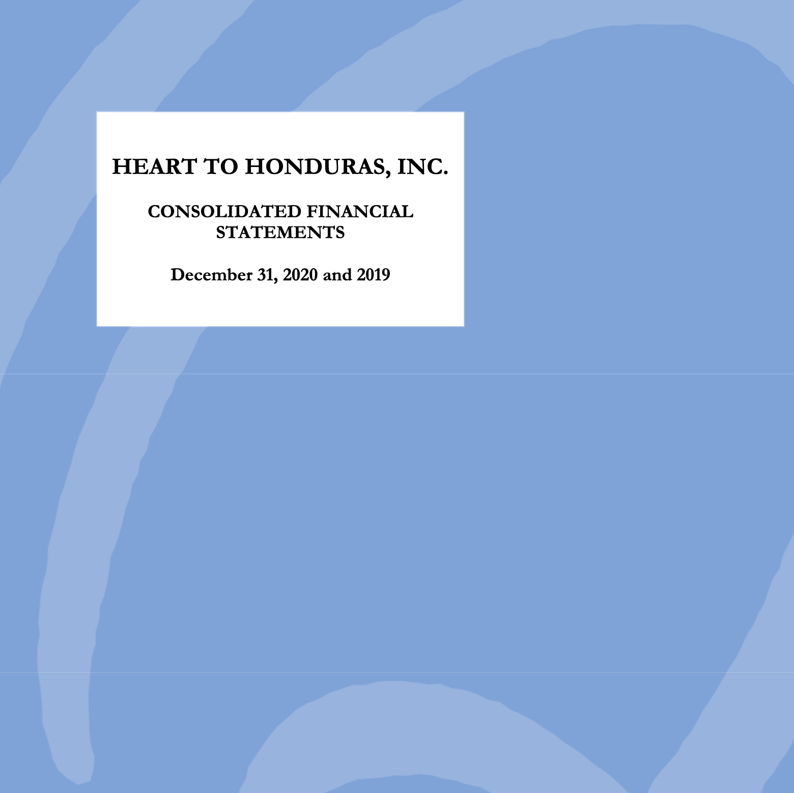 HTH financial statements