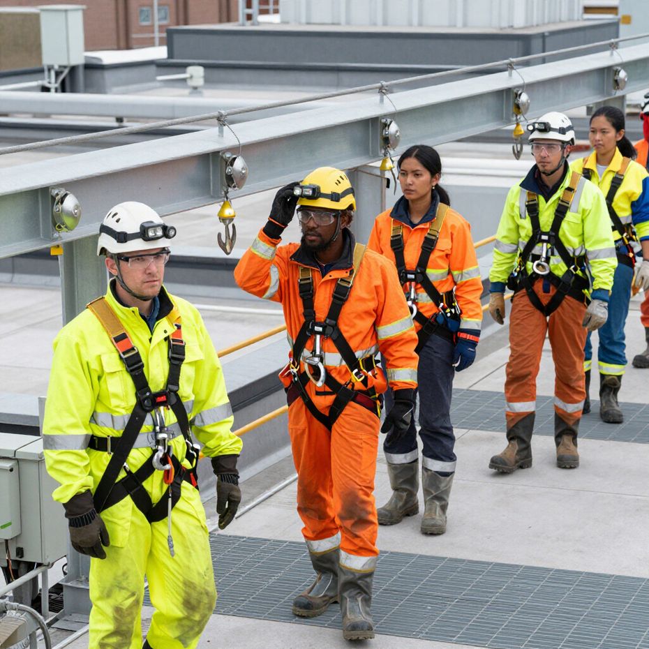 installazione linee vita sicurezza lavoro LV Pro Casale Corte Cerro (VB)