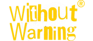 Yellow text that reads