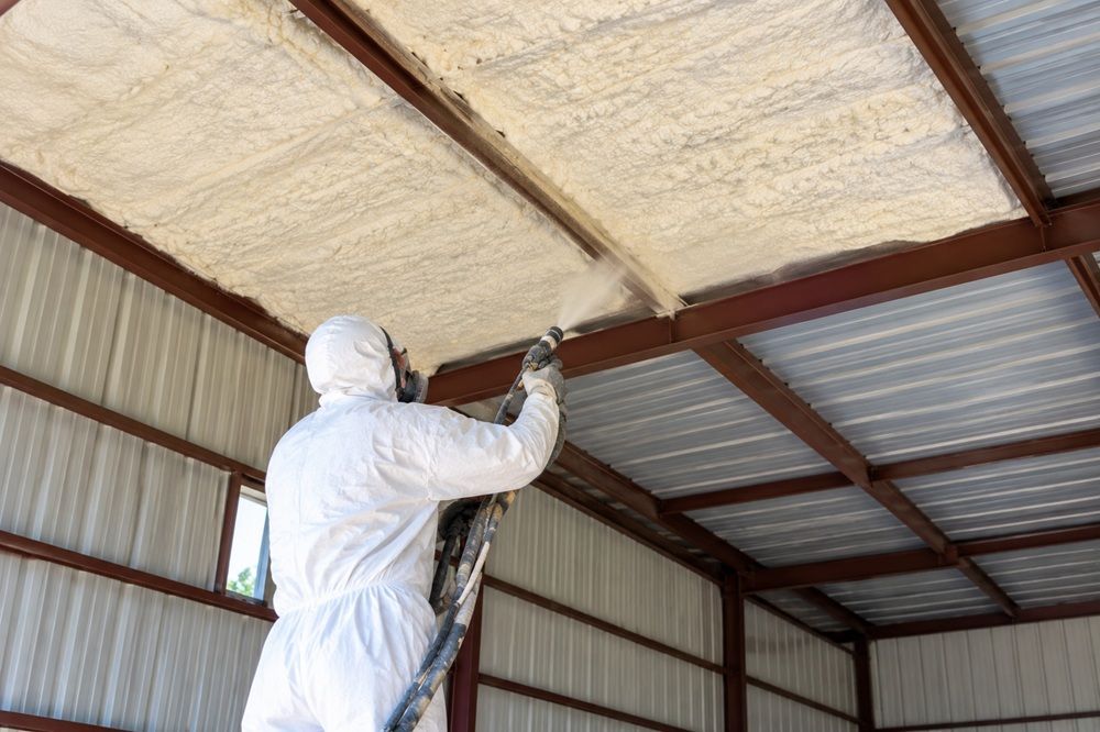 Recent metal building insulation project in Waco TX
