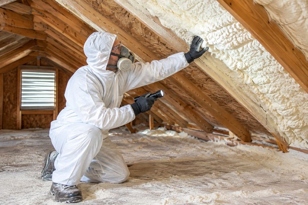  Spray foam attic insulation in Waco TX