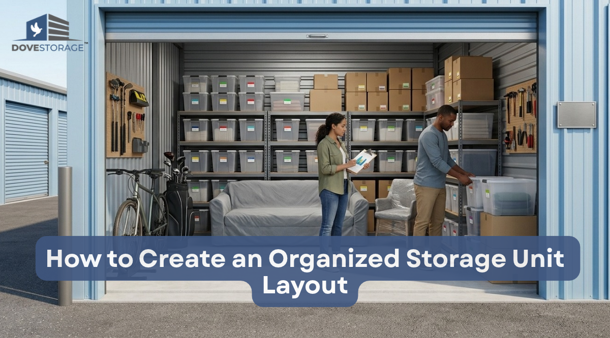 How to Create an Organized Storage Unit Layout